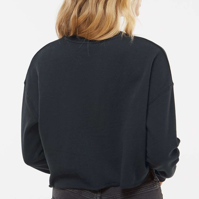 Introverted But Willing To Discuss Dogs Cropped Pullover Crew
