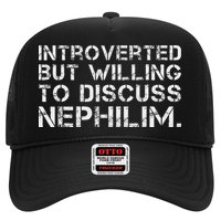Introverted But Willing To Discuss Nephilim Trucker Hat