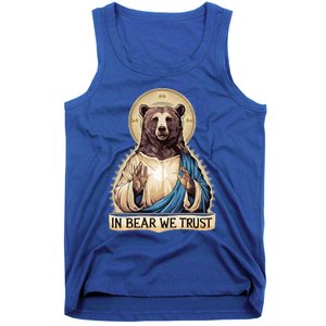 In Bear We Trust I Choose The Bear 2024 Tank Top