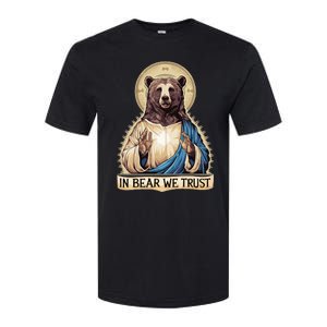 In Bear We Trust I Choose The Bear 2024 Softstyle CVC T-Shirt