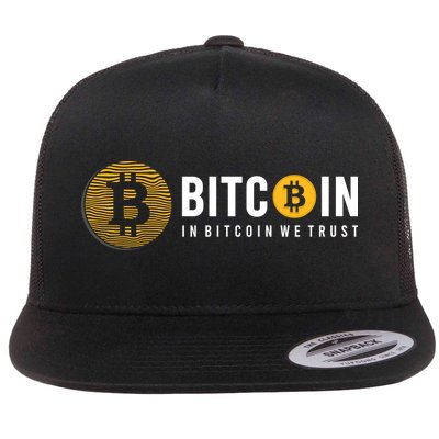 In Bitcoin We Trust Flatbill Hat