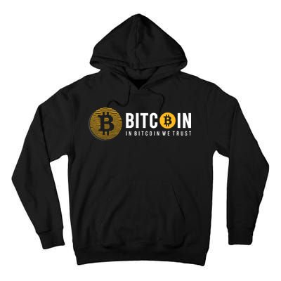 In Bitcoin We Trust Tall Hoodie