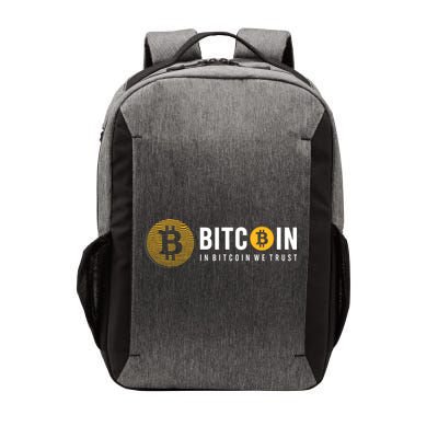 In Bitcoin We Trust Vector Backpack