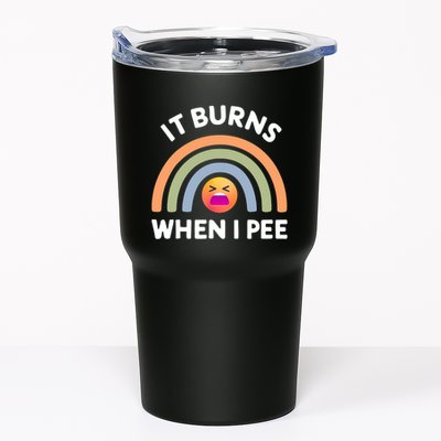It Burns When I Pee Funny Sarcastic Tumbler