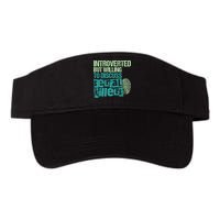 Introverted But Willing To Discuss Serial Killers True Crime Visor