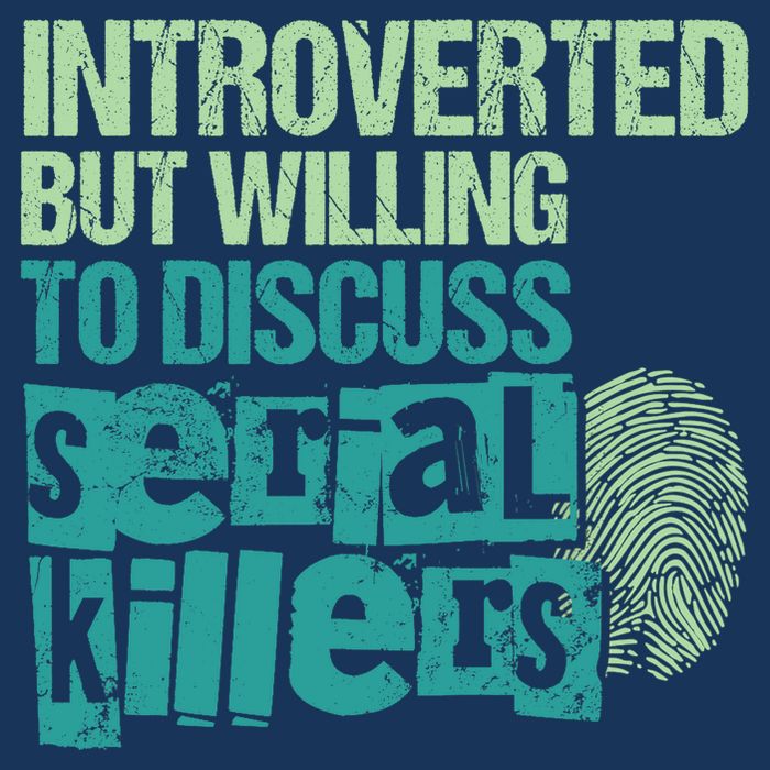 Introverted But Willing To Discuss Serial Killers True Crime Infant Baby Jersey Bodysuit