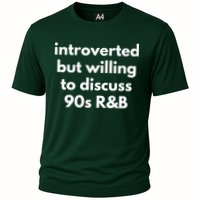 Introverted But Willing To Discuss 90s R&B Funny Music Fan Performance Shirt