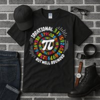 Irrational But Well Rounded 3.14 Pi Day Math Geek Teacher Tall T-Shirt