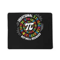 Irrational But Well Rounded 3.14 Pi Day Math Geek Teacher Mousepad