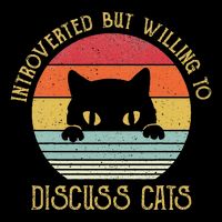 Introverted But Willing To Discuss Cats Mousepad