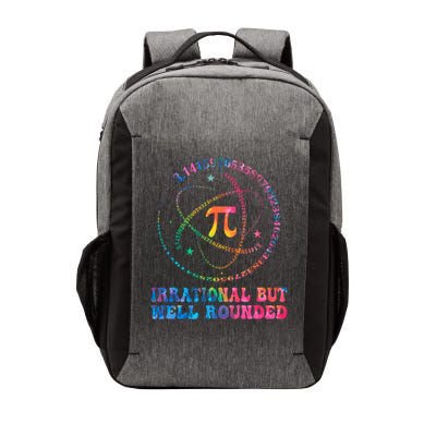 Irrational But Well Rounded Pi Day Math Geek Teacher Student  Vector Backpack
