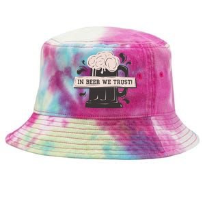 In Beer We Trust Tie-Dyed Bucket Hat