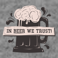 In Beer We Trust 7-Panel Snapback Hat