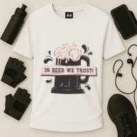 In Beer We Trust Performance Shirt