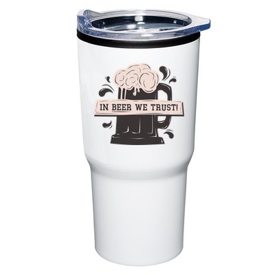 In Beer We Trust Tumbler