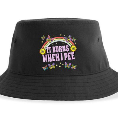 It Burns When I Pee Sustainable Bucket Hat