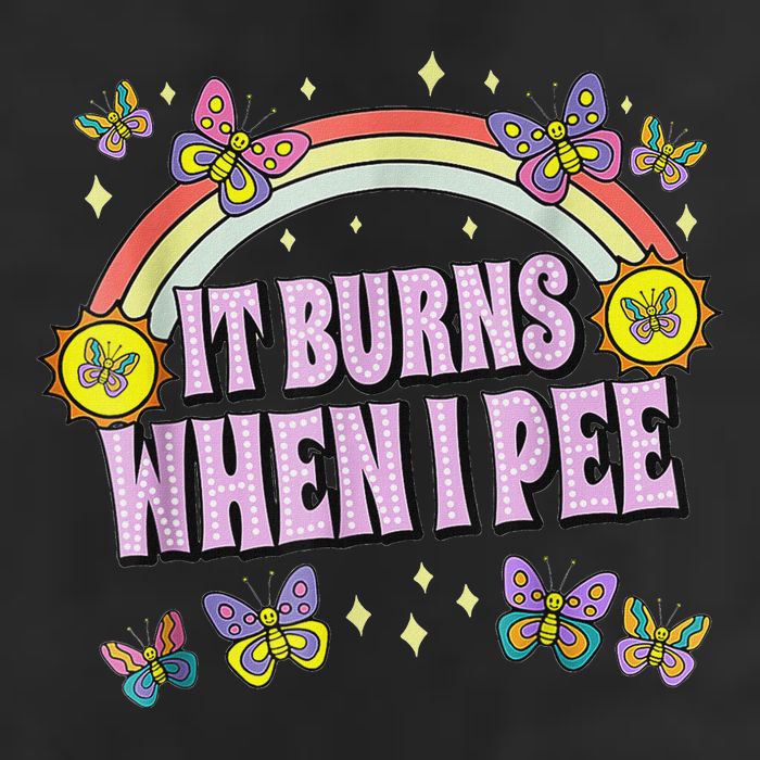 It Burns When I Pee Microfiber Hand Towel