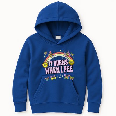 It Burns When I Pee Kids Hoodie