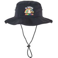 It Burns When I Pee Funny Cat Meme Rainbow Saying Sarcastic Bucket Hat