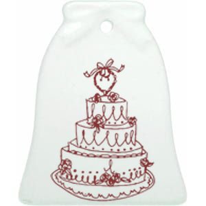 I Bet You Think About Me Baby Ceramic Bell Ornament