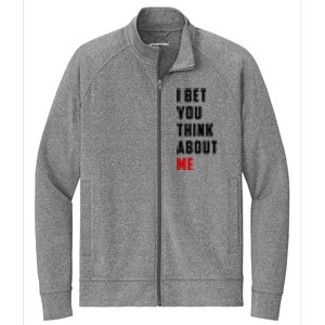 I Bet You Think About Me Stretch Full-Zip Cadet Jacket