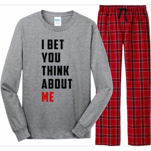 I Bet You Think About Me Long Sleeve Pajama Set