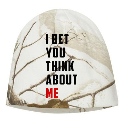 I Bet You Think About Me Kati - Camo Knit Beanie