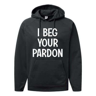 I Beg Your Parton Performance Fleece Hoodie