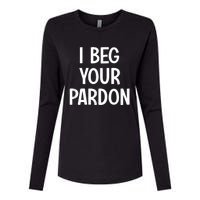 I Beg Your Parton Womens Cotton Relaxed Long Sleeve T-Shirt