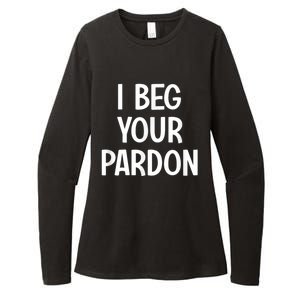 I Beg Your Parton Womens CVC Long Sleeve Shirt