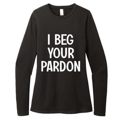 I Beg Your Parton Womens CVC Long Sleeve Shirt