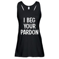 I Beg Your Parton Ladies Essential Flowy Tank