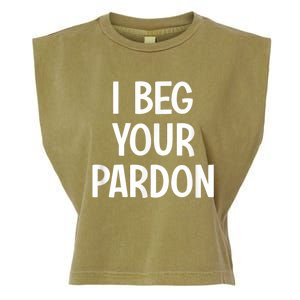 I Beg Your Parton Garment-Dyed Women's Muscle Tee