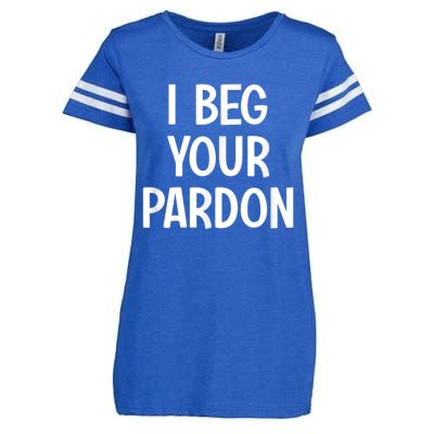 I Beg Your Parton Enza Ladies Jersey Football T-Shirt