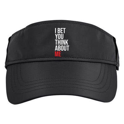 I Bet You Think About Me Adult Drive Performance Visor