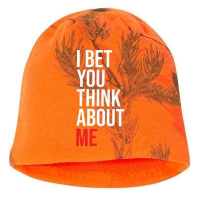 I Bet You Think About Me Kati - Camo Knit Beanie