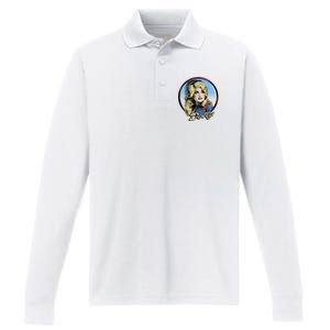 I Beg Your Parton Performance Long Sleeve Polo