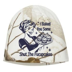 I Baked You Some Shut The Fucupcakes Kati - Camo Knit Beanie