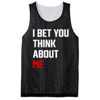 I Bet You Think About Me Mesh Reversible Basketball Jersey Tank