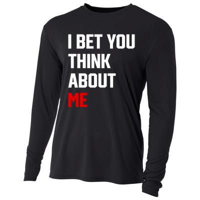 I Bet You Think About Me Cooling Performance Long Sleeve Crew