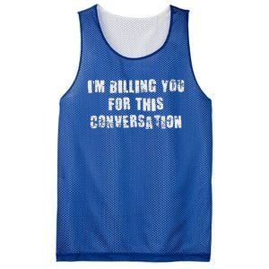 IM Billing You For This Conversation Mesh Reversible Basketball Jersey Tank