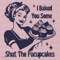 I Baked You Some Shut The Fucupcakes 25L Jumbo Tote