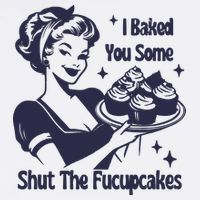 I Baked You Some Shut The Fucupcakes Cooling Performance Crew T-Shirt
