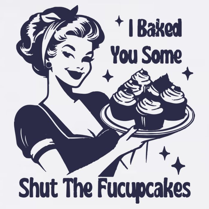 I Baked You Some Shut The Fucupcakes Cooling Performance Crew T-Shirt