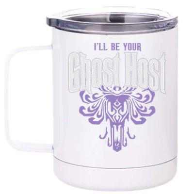 Ill Be Your Ghost Host Haunted Halloween Party 12 oz Stainless Steel Tumbler Cup