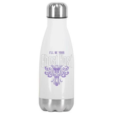 Ill Be Your Ghost Host Haunted Halloween Party Stainless Steel Insulated Water Bottle