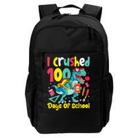 I Crushed 100 Days Of School , Dinosaur Kids Boys Funny Design Backpack