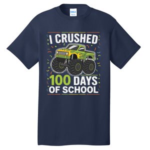 I Crushed 100 Days Of School Celebration For Students Tall T-Shirt