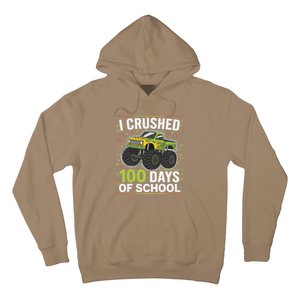 I Crushed 100 Days Of School Celebration For Students Hoodie