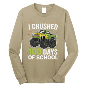 I Crushed 100 Days Of School Celebration For Students Long Sleeve Shirt